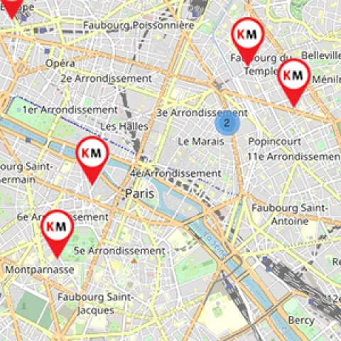 Trova il kiosk più vicino a te